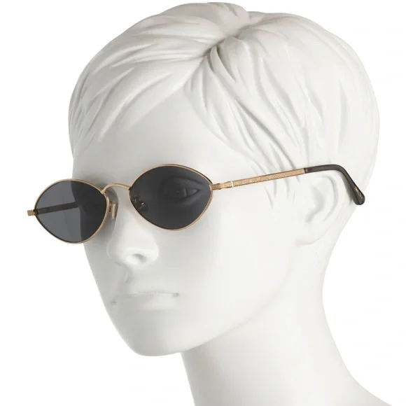Jimmy Choo Gold and Black Sunglasses Chain display picture 2